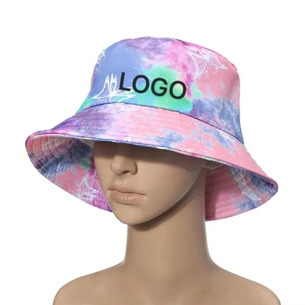 Tie-Dyed Bucket Cap