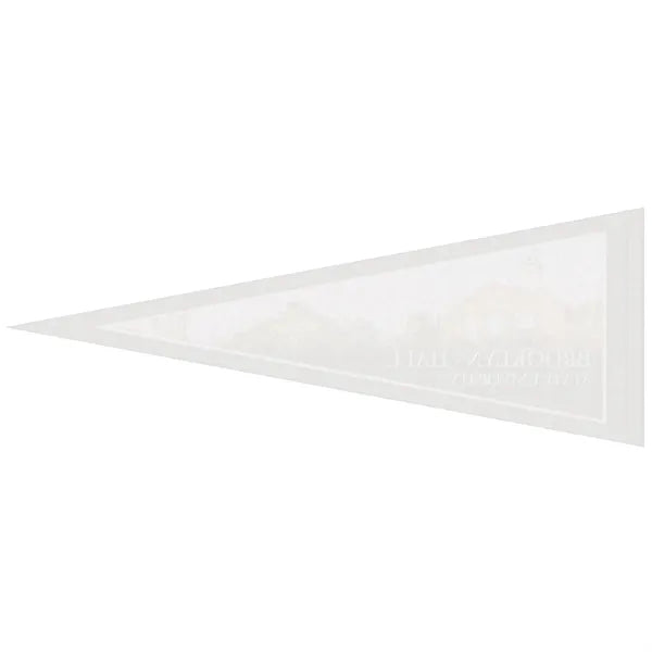 9" x 24" Custom Printed Felt Pennant