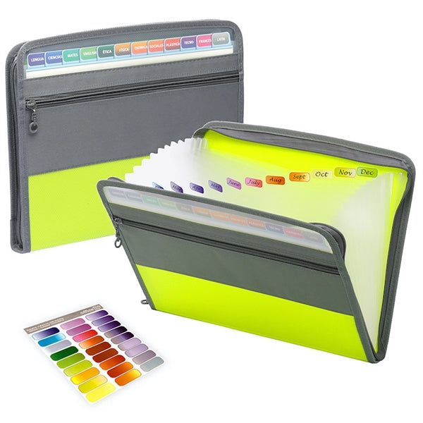 Expanding File Folder with Label