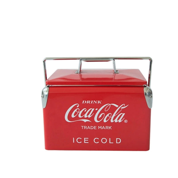 Portable Beverage Metal Cooler With Bottle Opener