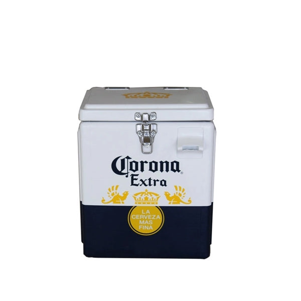 Portable Beverage Metal Cooler With Bottle Opener