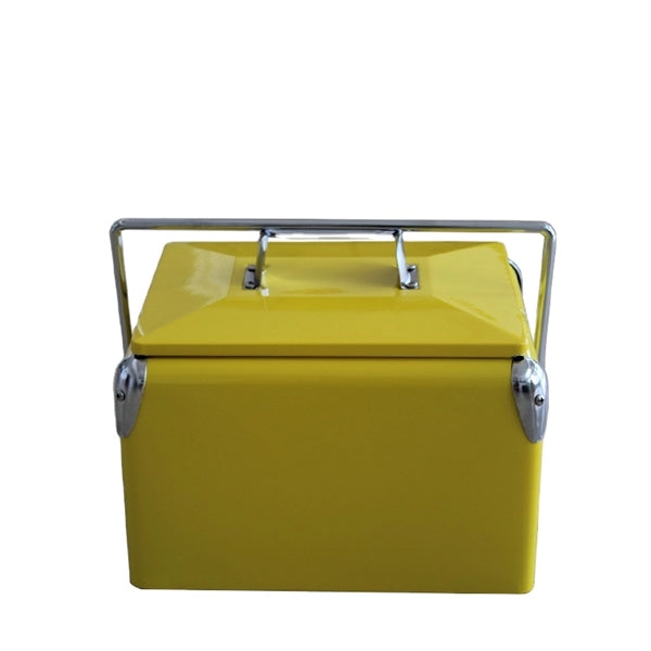 Portable Beverage Metal Cooler With Bottle Opener