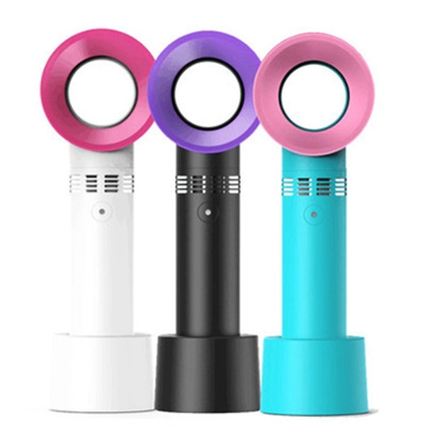 Bladeless Portable Rechargeable Handheld Fan
