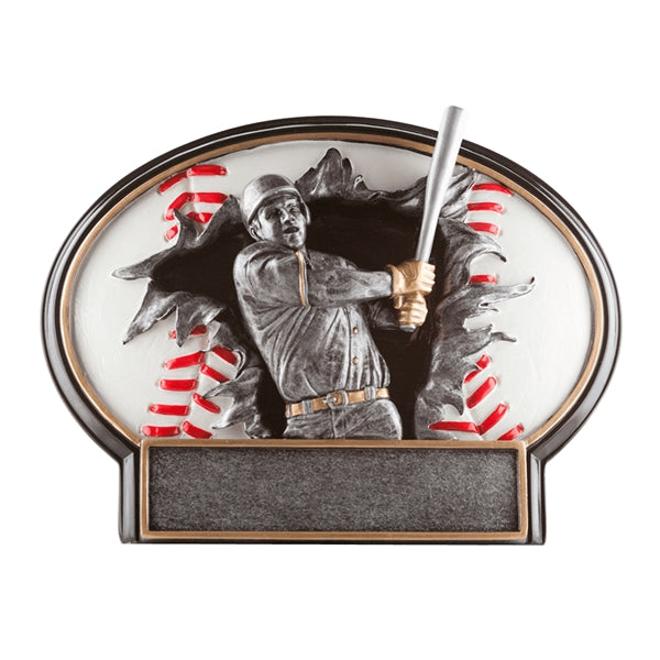 Burst Thru Resin Trophy