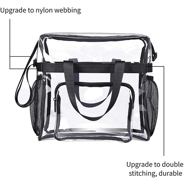 Stadium Approved Sports Games Clear Bag