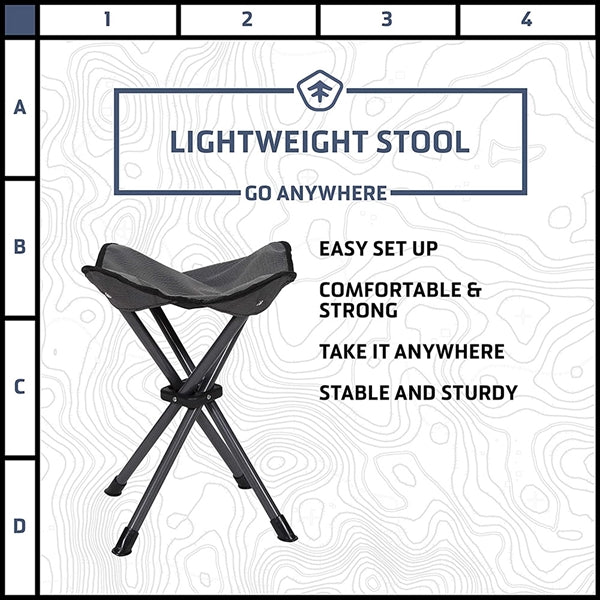 Folding Tripod Camping Stool