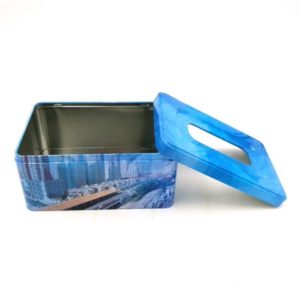Rectangular Household Tin Tissue Boxes