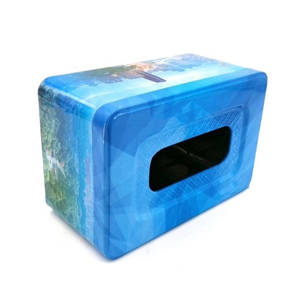 Rectangular Household Tin Tissue Boxes