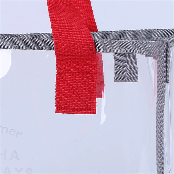 Transparent PVC Tote Bag