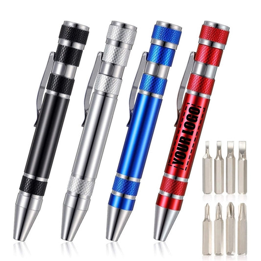 Pen Screwdriver Multitool Handy Tool 8 in 1