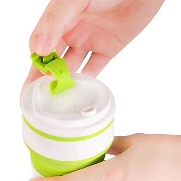 12 Oz Silicone Collapsible Coffee Mug