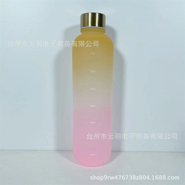 32oz Water Bottle with Time Marker