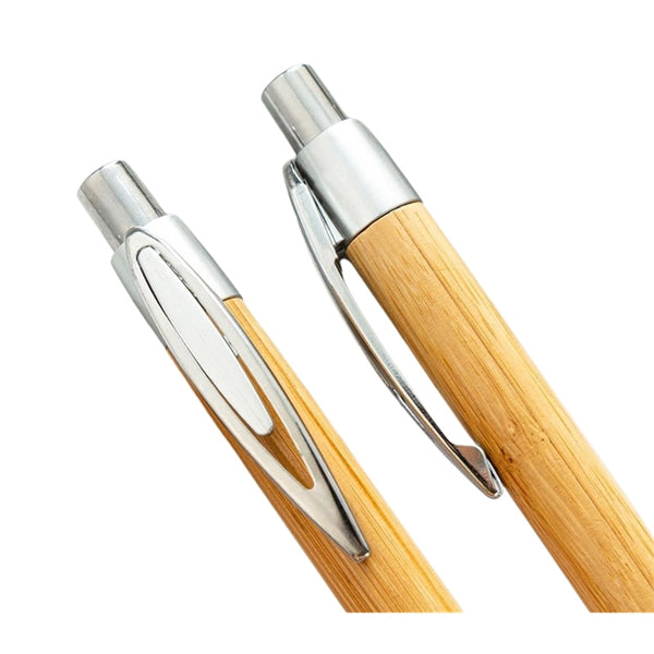 Retractable Bamboo Pen