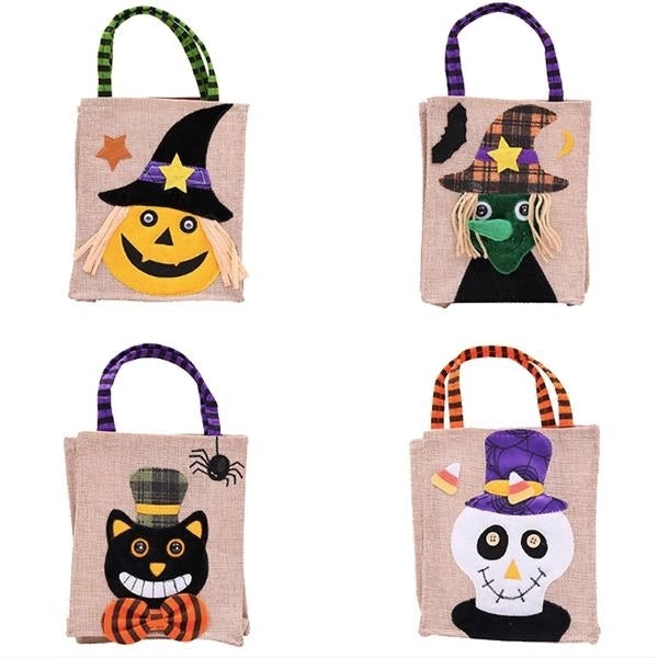 Halloween Kids Children Candy Shopping Storage Tote Bag