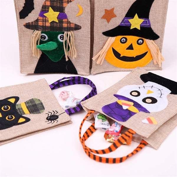 Halloween Kids Children Candy Shopping Storage Tote Bag