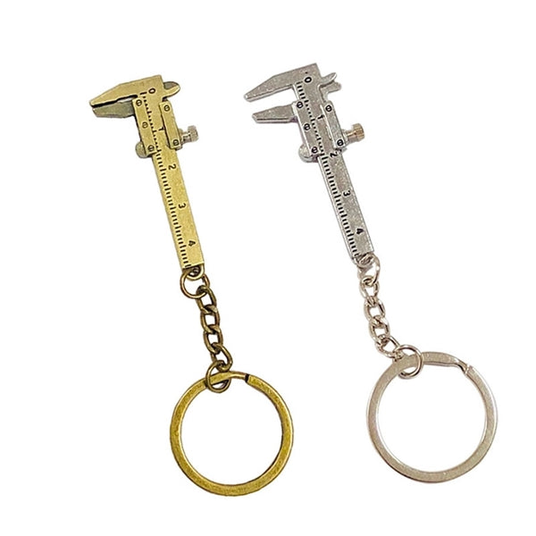Movable Vernier Caliper Key Chain