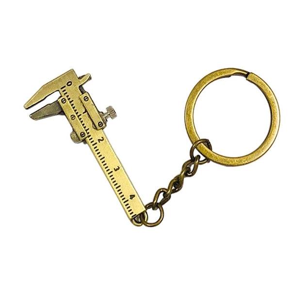 Movable Vernier Caliper Key Chain