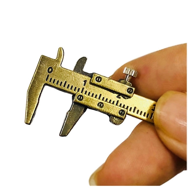 Movable Vernier Caliper Key Chain