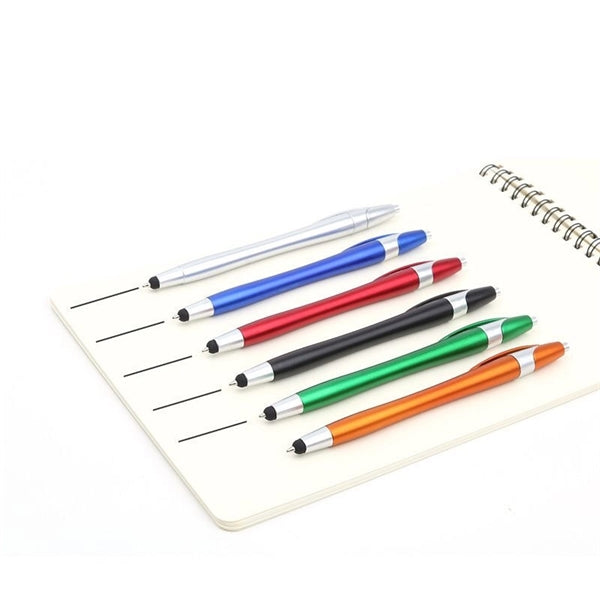 Stylus & Click Ballpoint Pen