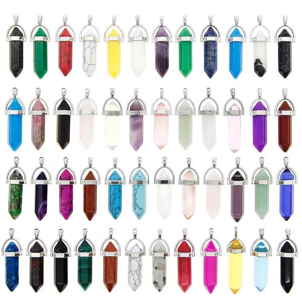 Crystal Necklace Gemstone Pendant Jewelry Birthday Gifts
