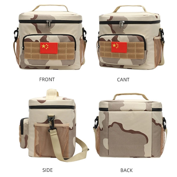 24-Can Camo Cooler Tote Bag