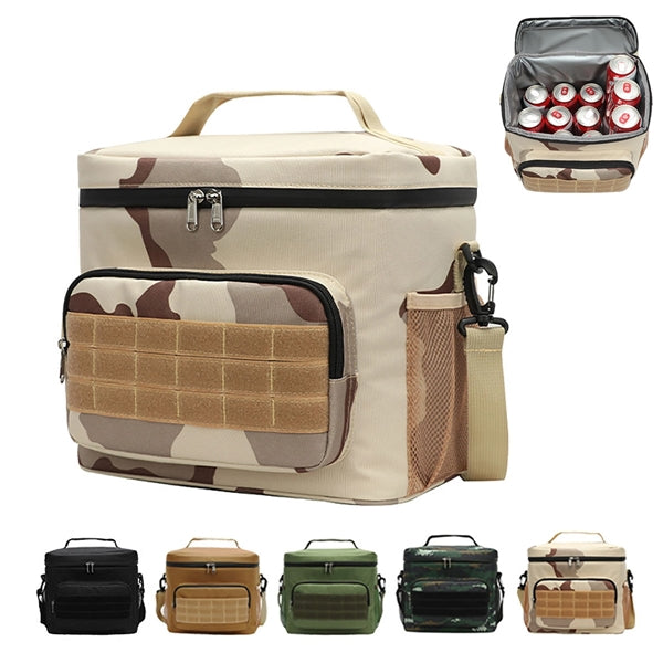 24-Can Camo Cooler Tote Bag