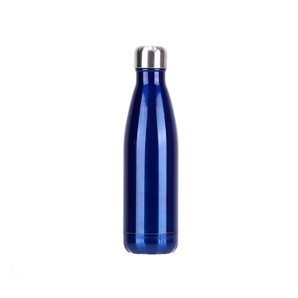 Cola-Style Double Wall Stainless Steel Water Bottle, 17 oz.