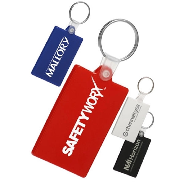 Rectangle Soft Keychain