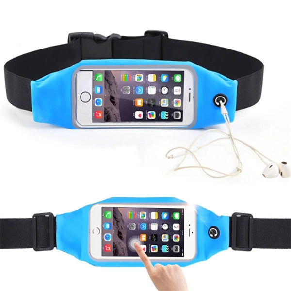 Transparent touch outdoor running belt