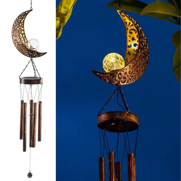 LED Solar Hollow Wind Chimes