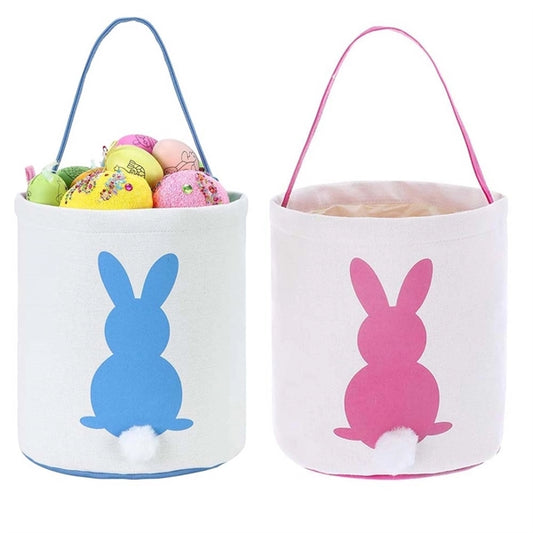 Kids Easter Bunny Basket Egg Bags