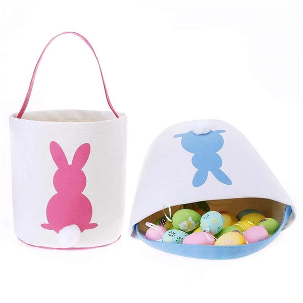 Kids Easter Bunny Basket Egg Bags