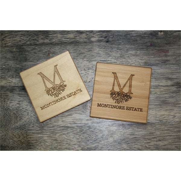 Wooden Coaster 4 In