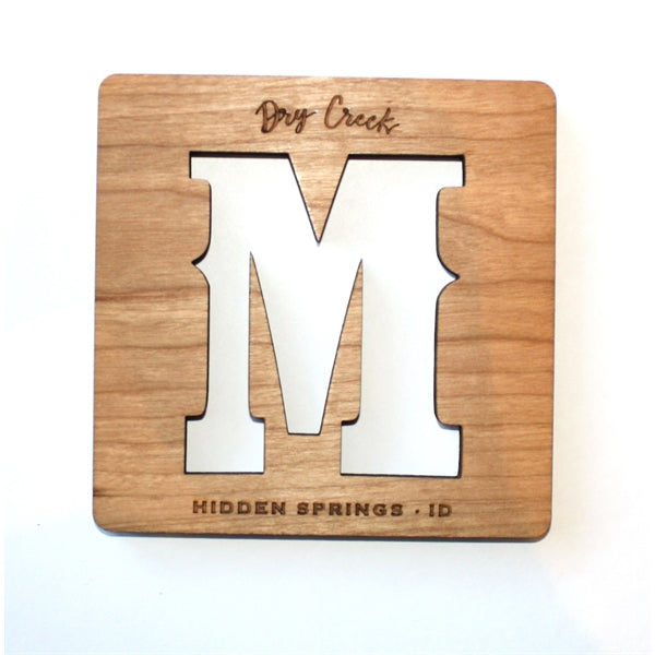 Wooden Coaster 4 In