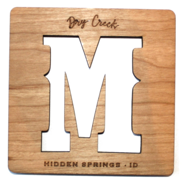 Wooden Coaster 4 In