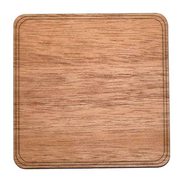 Wooden Coaster 4 In