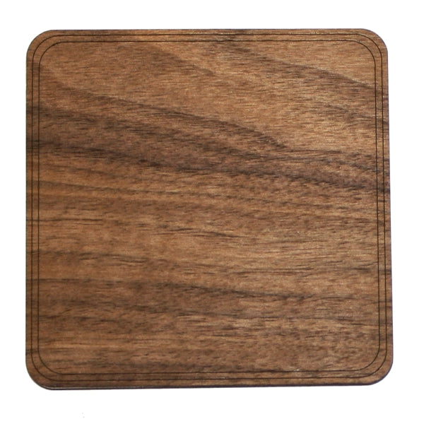 Wooden Coaster 4 In