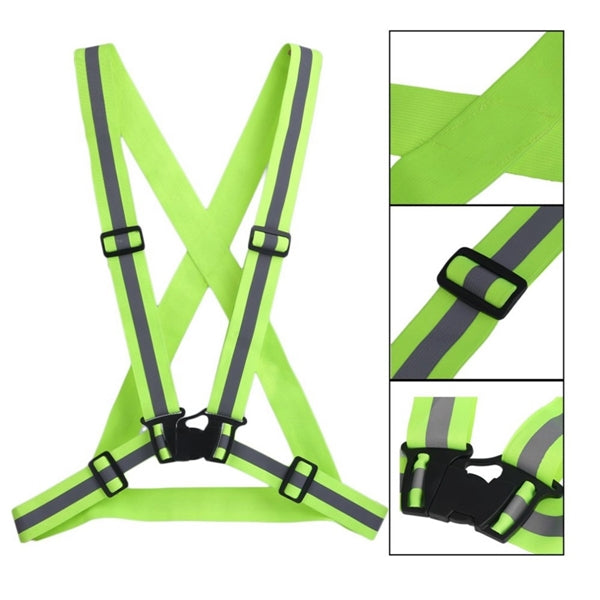 Unisex Reflective Warning Vest