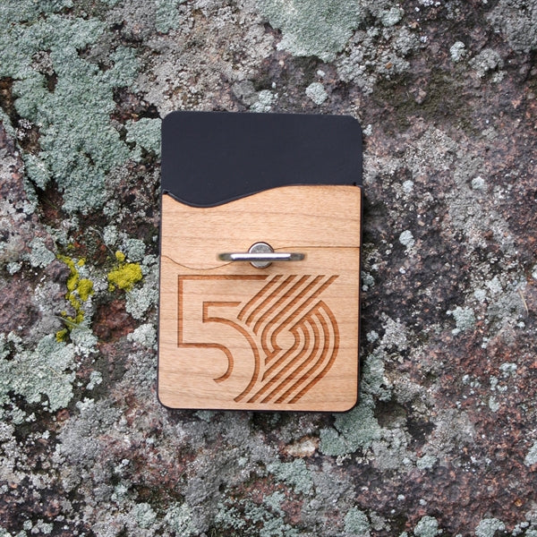 Wooden Wallet, Phone Holder & Stand