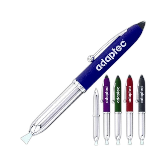 Hard Stylus Pen with Flashlight