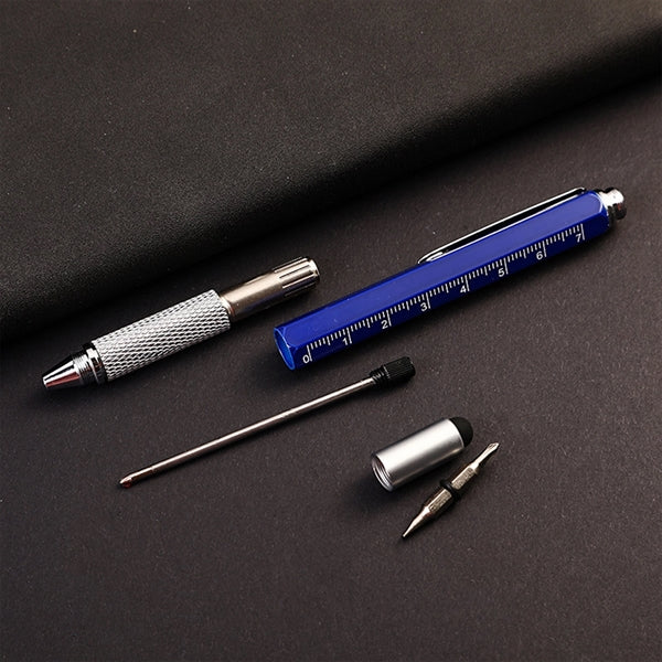 6 in 1 Multifunctional Ballpoint Pen Tech Tool Stylus Design