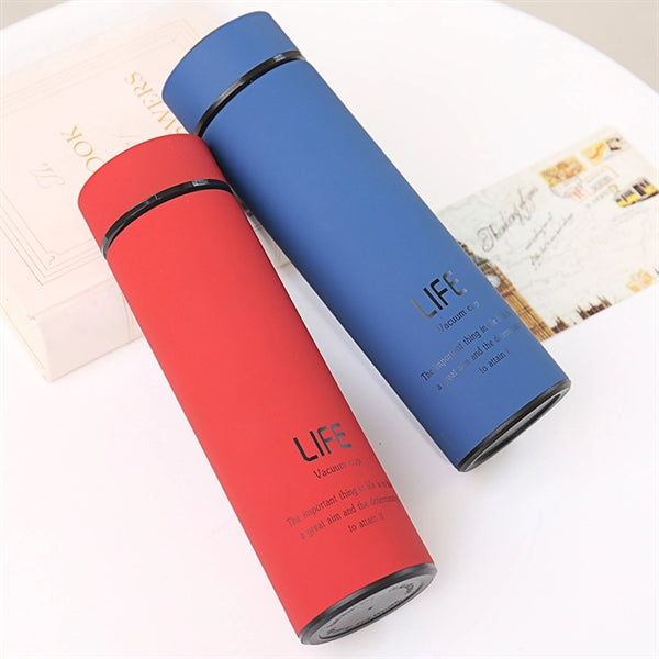 17 Oz Stainless Steel Double Walled Insulated Water Bottle