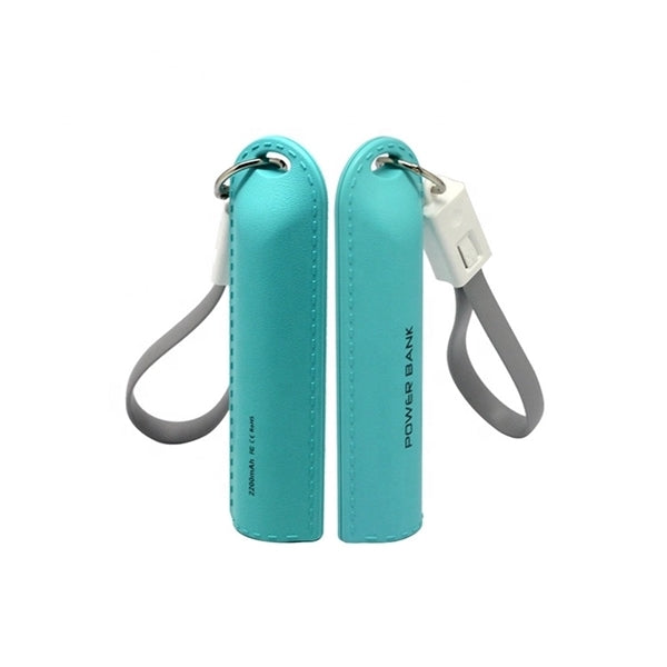 Portable Mini Charger Mobile Power Bank Keychain 2600mah