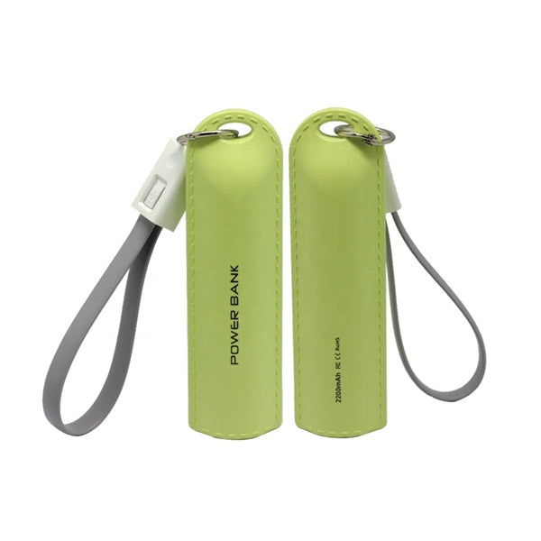 Portable Mini Charger Mobile Power Bank Keychain 2600mah