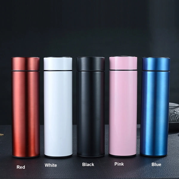 Temperature Display Smart Insulated Water Bottle 17 oz