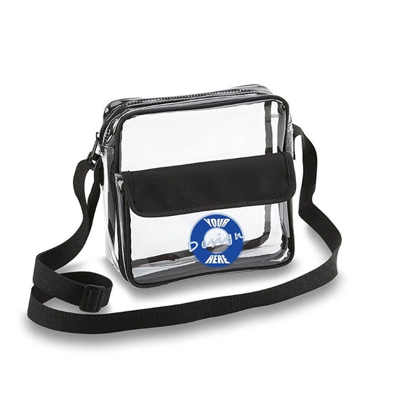 PVC Clear Crossbody Purse Bag
