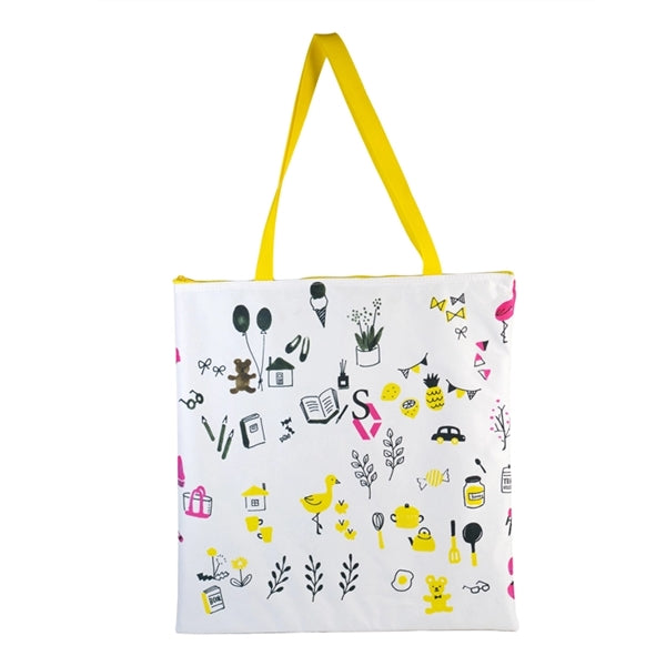 Large Flat Tote (17.25"H x 18.5"W)