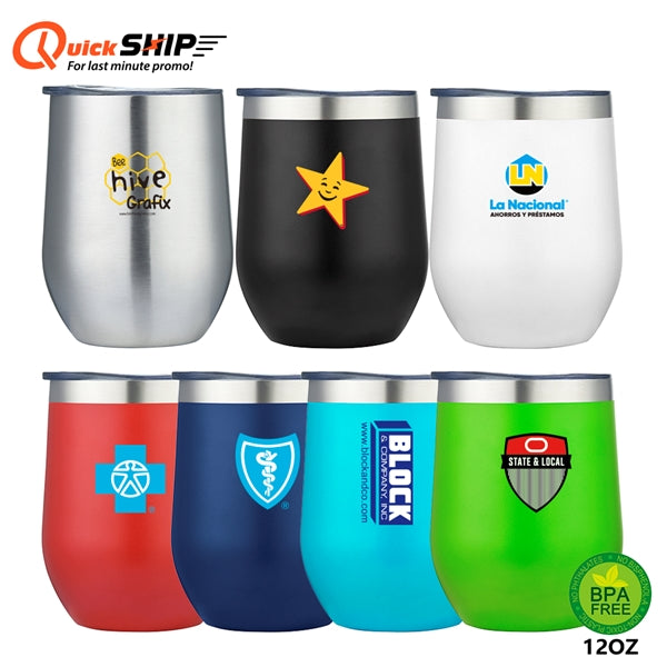 Malbec 12oz Stainless Steel Tumbler