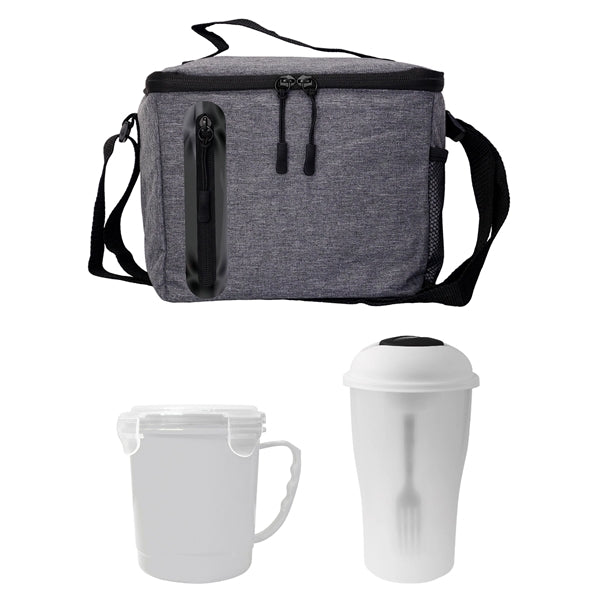 Soup & Salad Oval Cooler Lunch Set