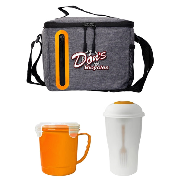 Soup & Salad Oval Cooler Lunch Set